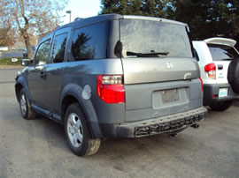 2005 HONDA ELEMENT EX, 2.4L AUTO AWD, COLOR GRAY, STK A15170